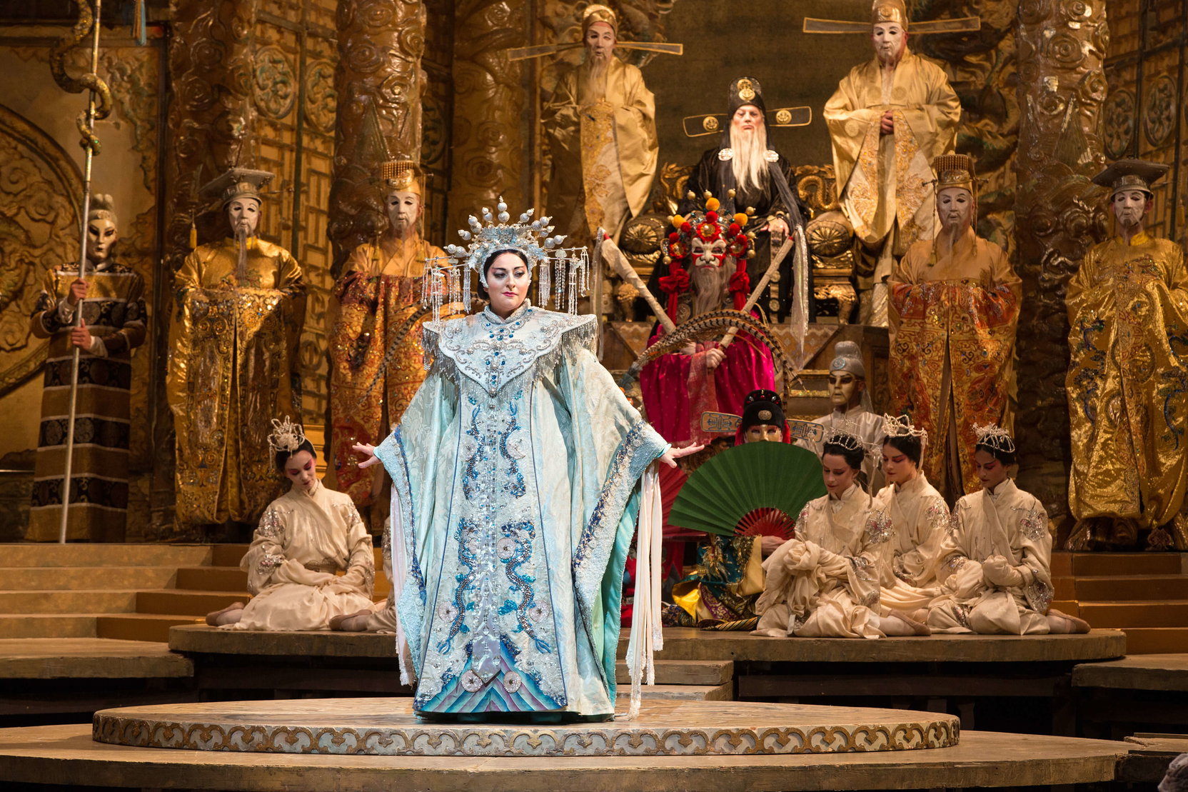 Turandot v nové sezóně z Met (na snímku Christine Goerke)