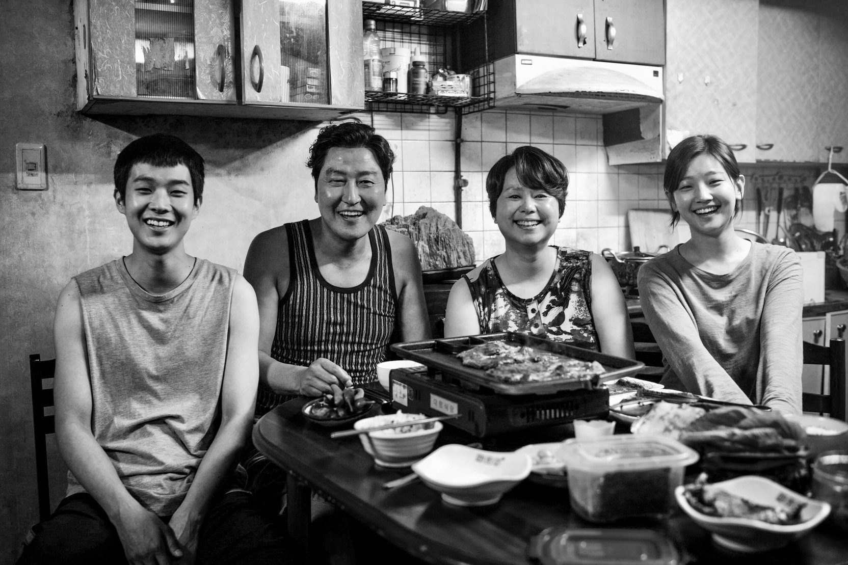 Náhledový obrázek k článku Černobílý Parazit od února ve vybraných kinech