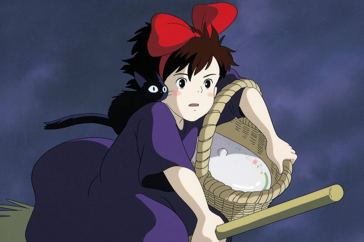 Náhledový obrázek k článku Legenda animovaného filmu Doručovací služba čarodějky Kiki vlétne vůbec poprvé do českých kin